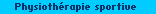 Physiothrapie sportive
